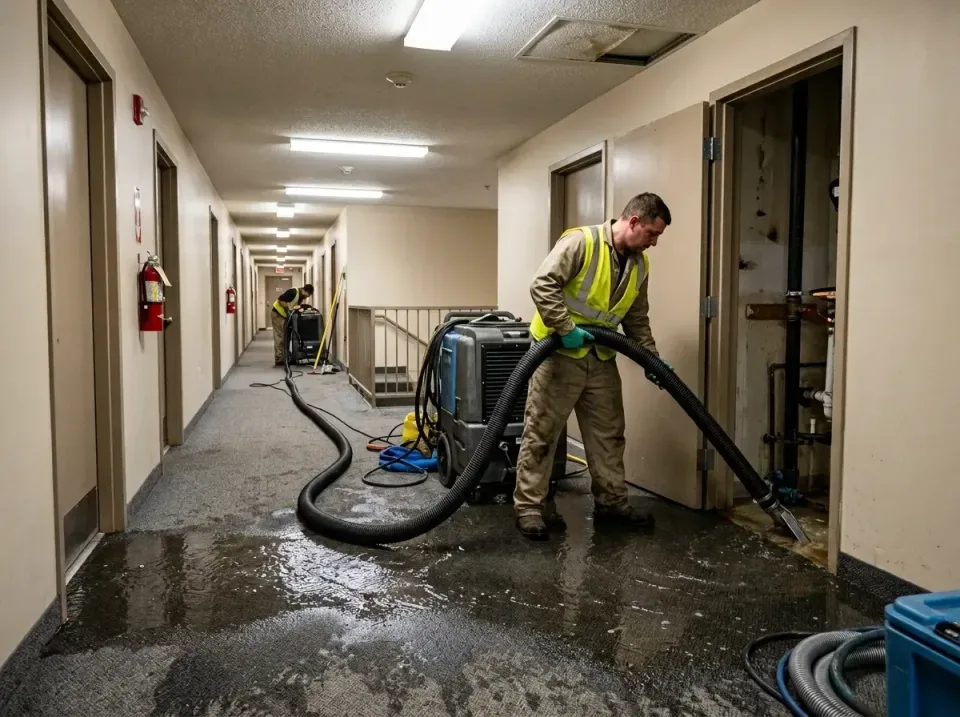 multi-unit-apartment-hallway-f-005 — frequently asked questions, Emergency Burst Pipe Water Extraction & Removal in Northeas…